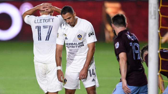 Chicharito has struggled with the LA Galaxy